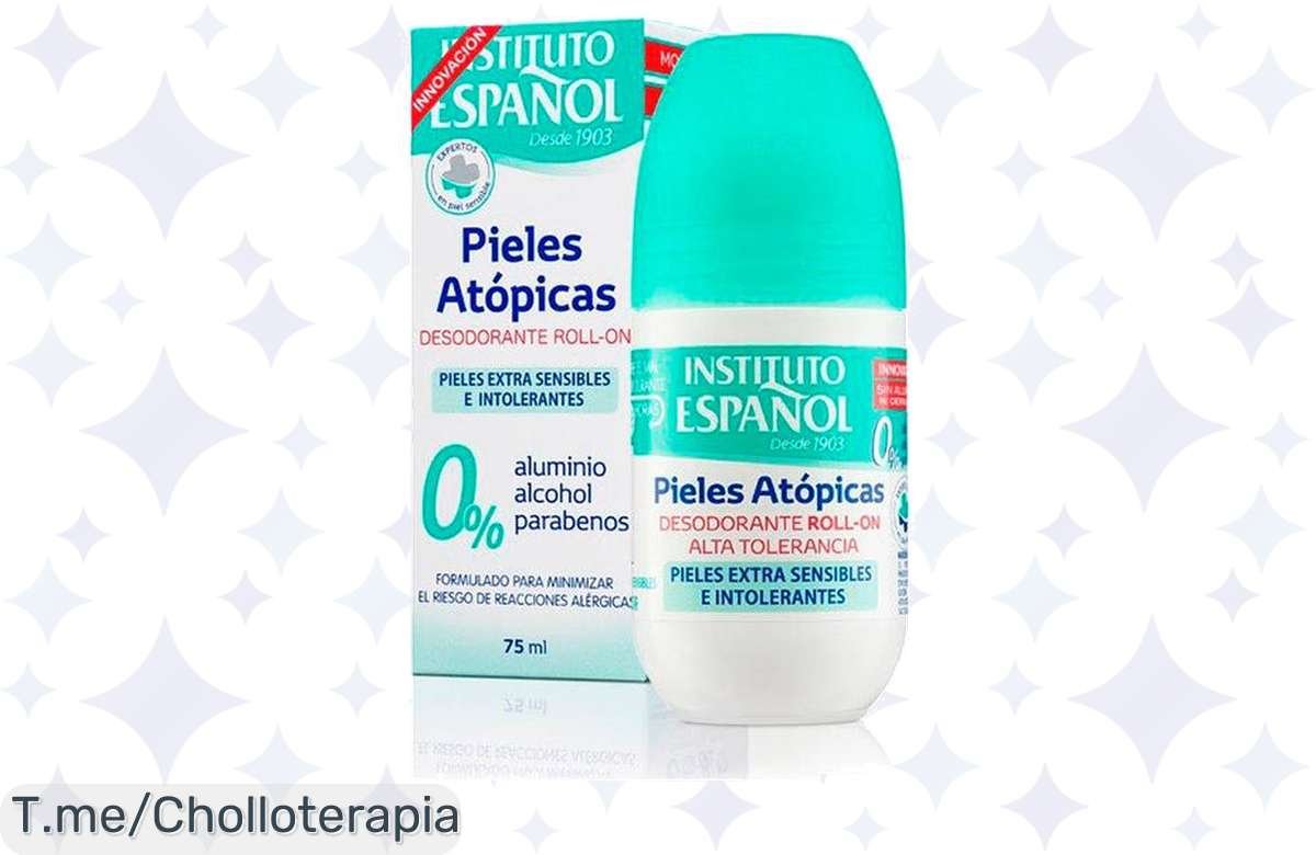 ¡Desodorante Roll On para Pieles Atópicas a Precio Loco! ¡Corre que Vuela!