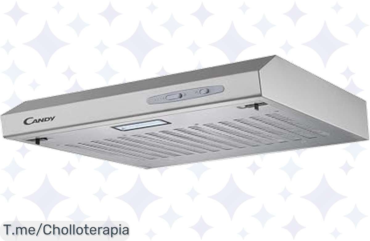 ¡Dile adiós a los olores en tu cocina con la campana extractora Candy CFT610/5S/1!