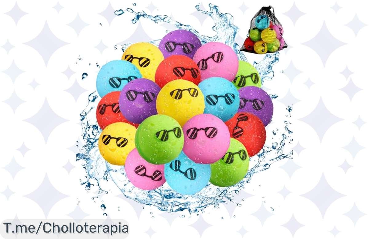 ¡Dile chau a lo desechable! Descubre los globos de agua reutilizables para diversión sin fin