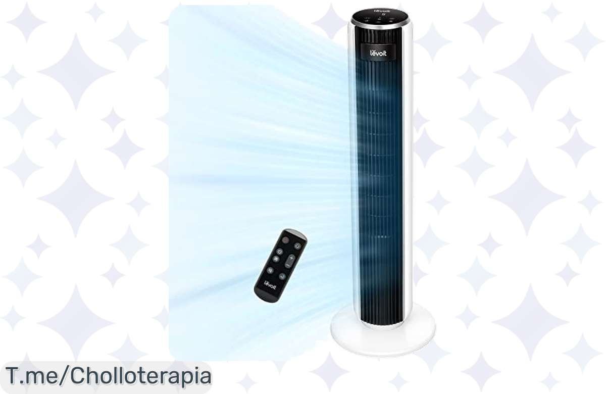 ¡Duerme como un bebé con el Ventilador de Torre LEVOIT! ¡Noches frescas garantizadas!