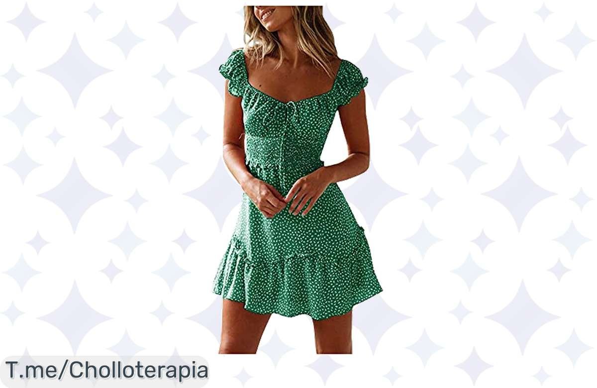 ¡El Vestido Floral de Verano que Necesitas con Descuento Insuperable!