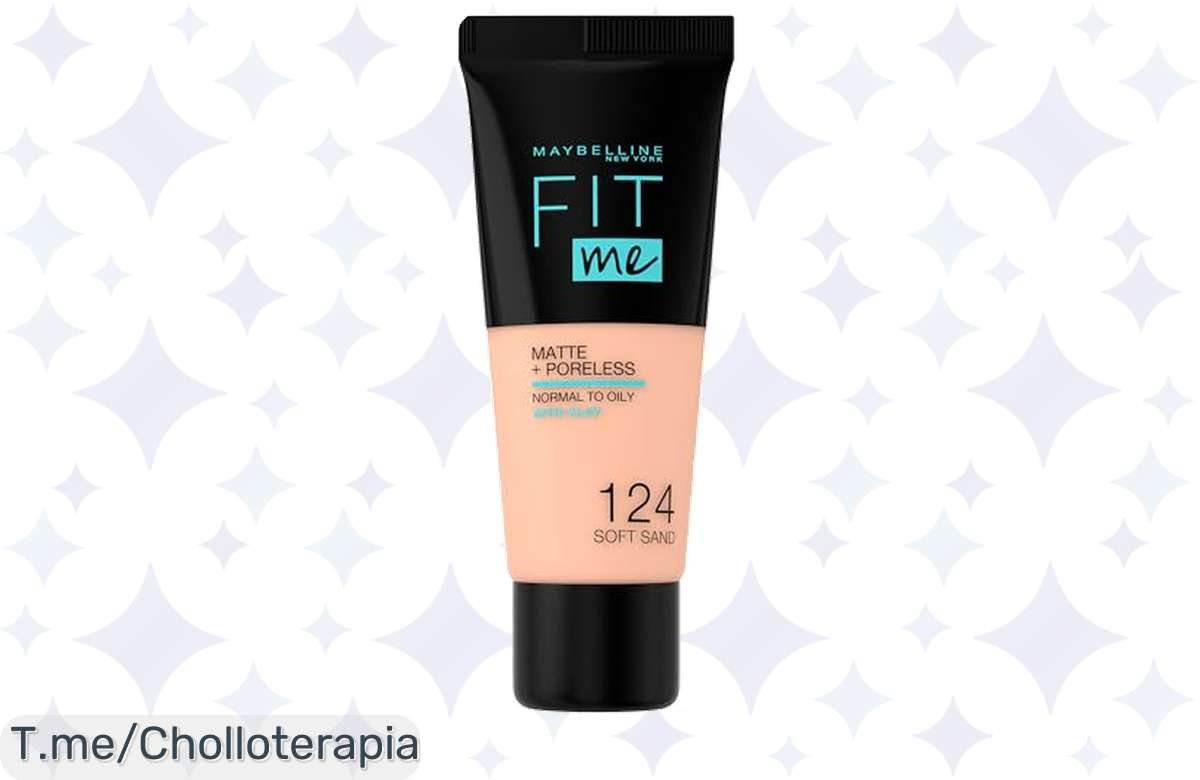 ¡Encuentra tu base Fit me! y logra un acabado perfecto hoy!