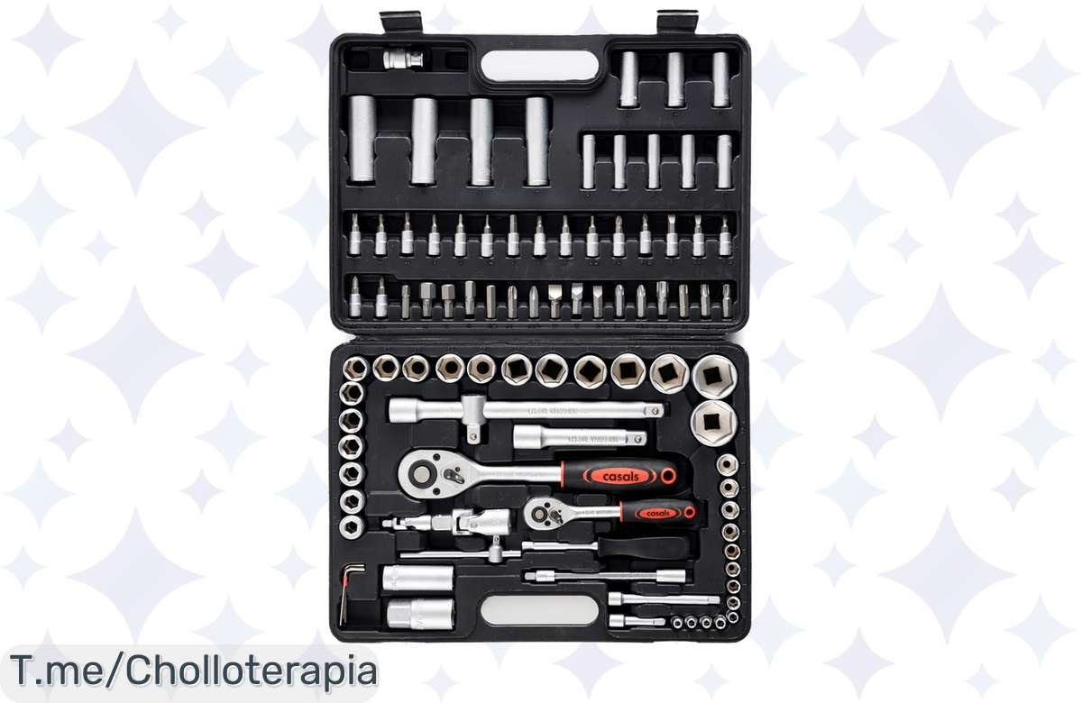 ¡Equípate ya con la caja de herramientas Casals HH94 y haz tus reparaciones como un pro!