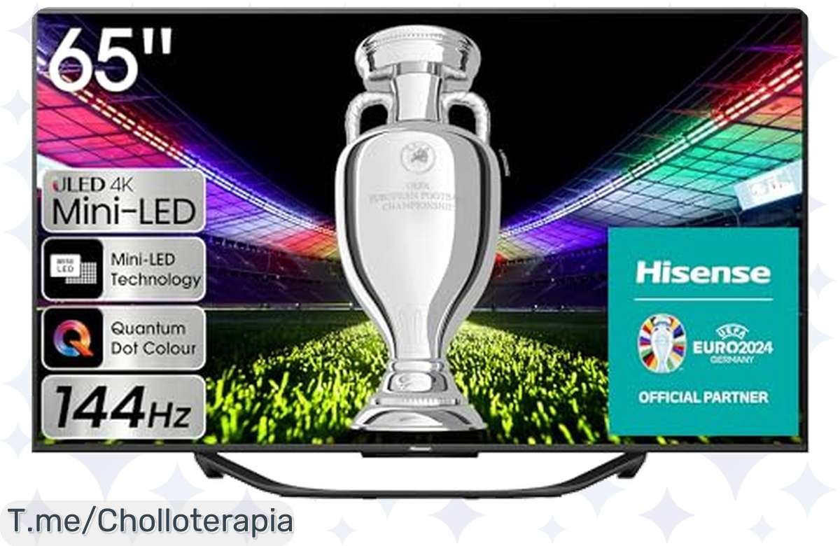 ¡Experimenta el futuro de la TV con Hisense 65U7KQ! ✨