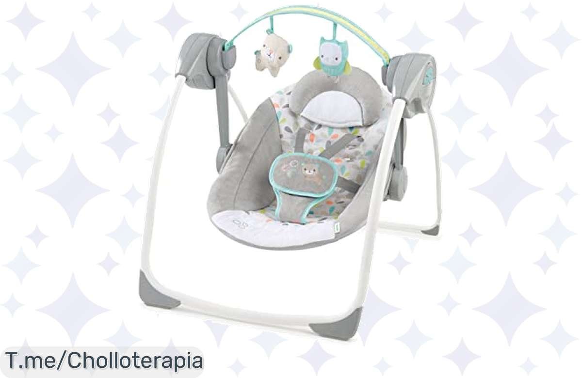 ¡Ganga Total! Columpio Ingenuity con Música y 6 Velocidades a Precio de Risa ¡Llévatelo Ya!