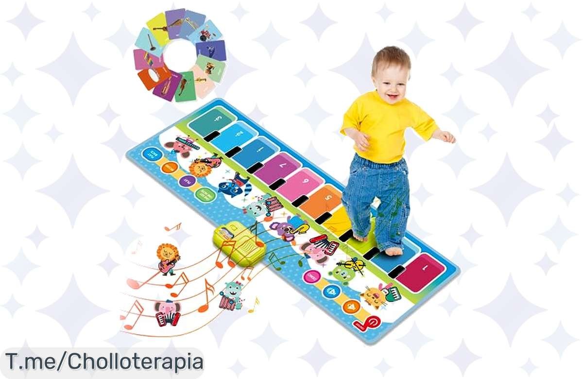 ¡Haz que tus peques flipen con la Alfombra de Piano! 50% OFF hoy solo con cupón.