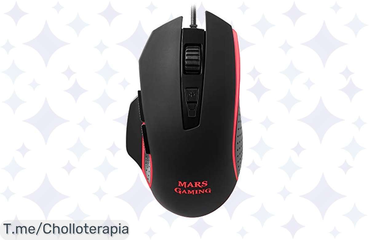 ¡Hazte con el ratón MM018 de MARSGAMING a un precio de locura!