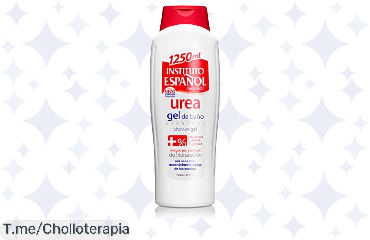 ¡Hidrata tu piel seca con Gel de Baño y Ducha al 10% de Urea! ¡Precio increíble para una piel suave y radiante!