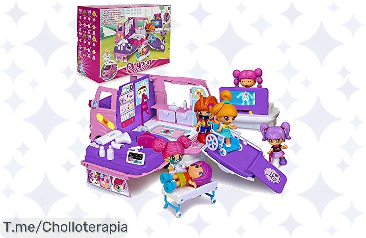 ¡Increíble oferta! Ambulancia mini muñecas Pinypon a precio de chollo, ¡aprovecha ya!