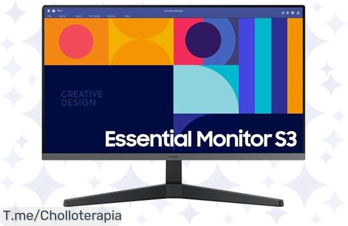 ¡Increíble oferta! Pantalla PC Samsung S33GC: Imágenes Full HD de 27 pulgadas que te dejarán boquiabierto