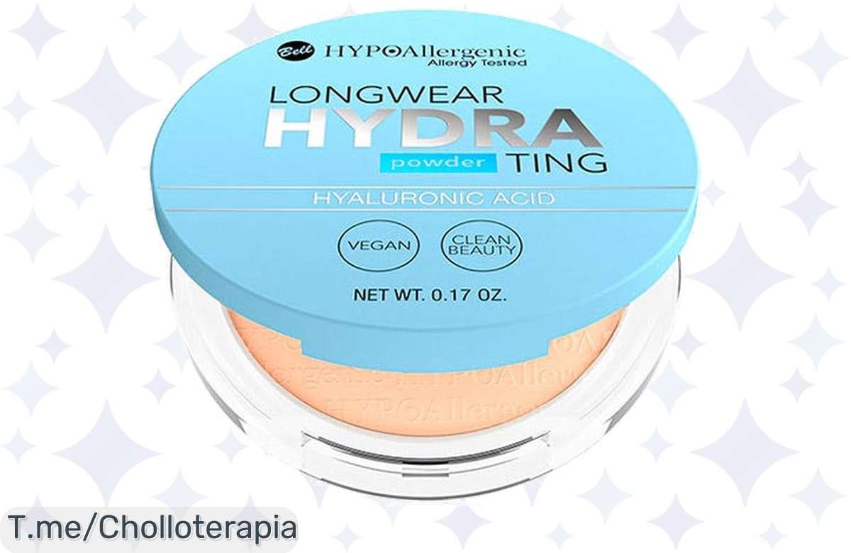 ¡Increíble oferta en polvos compactos Bell hypoallergenic Long Wear Hydra! ¡No te lo pierdas!