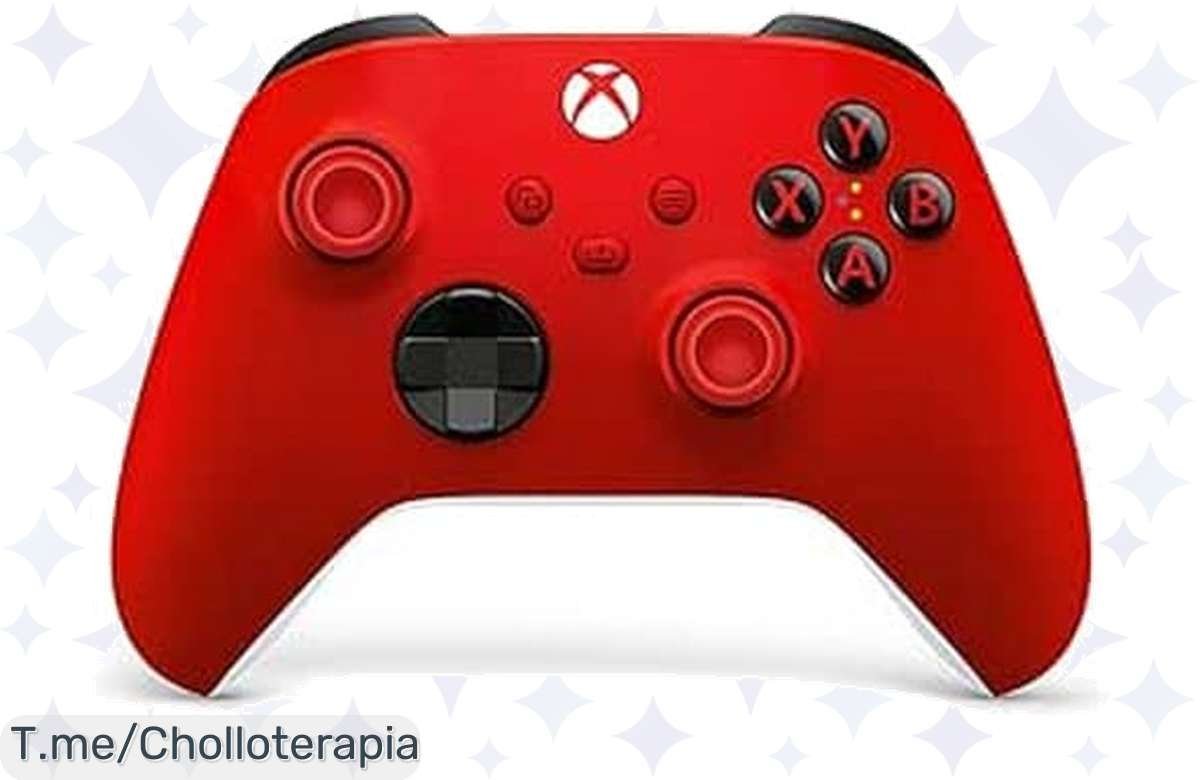 ¡Lleva ya el nuevo control Xbox Pulse Red y mejora tu experiencia de juego!