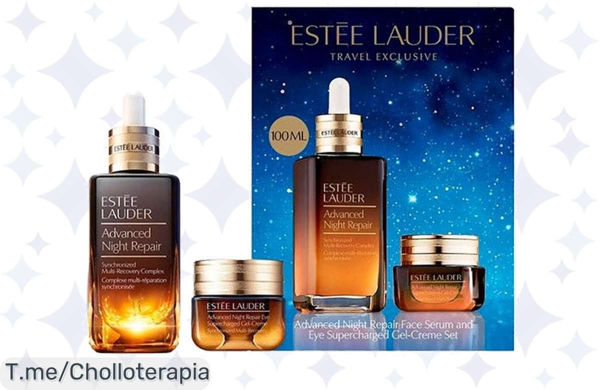 ¡Luce joven para siempre con el set antiedad Estee Lauder!
