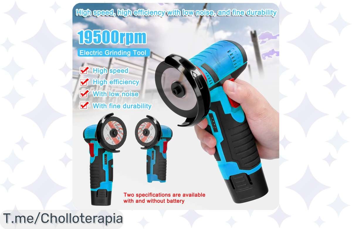 ¡Máxima potencia en tus manos! Mini Amoladora Makita para los pros