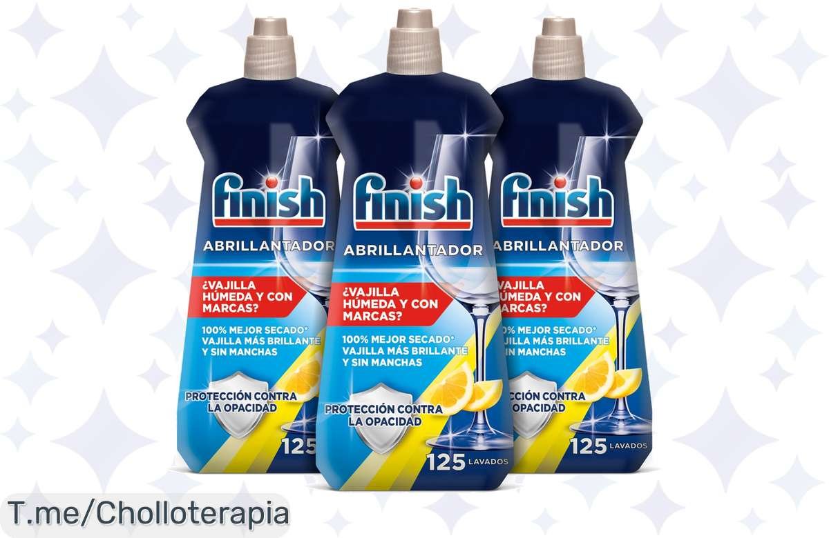 ¡Mega Oferta! Finish Abrillantador Limón 3x500ml: Platos Relucientes por Menos – ¡No Te lo Pierdas!