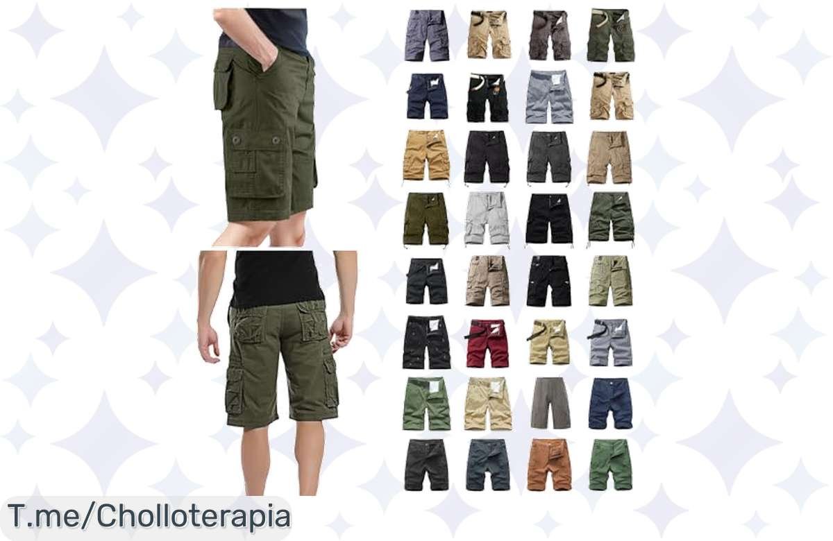 ¡Mega descuento! Pantalones Cortos Deportivos para Hombre a mitad de precio ¡Corre que vuelan!