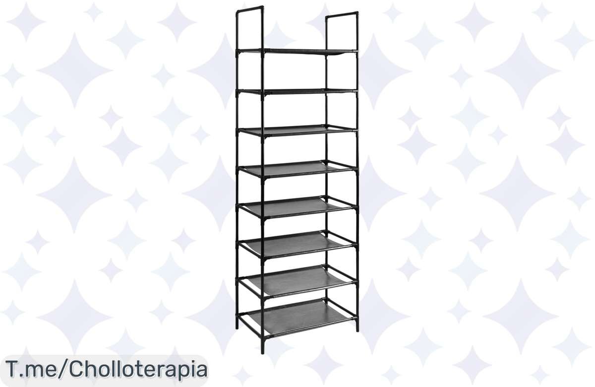 ¡Mega oferta! Organizador de zapatos con 8 baldas a precio de ganga – ¡Cómpralo ya!