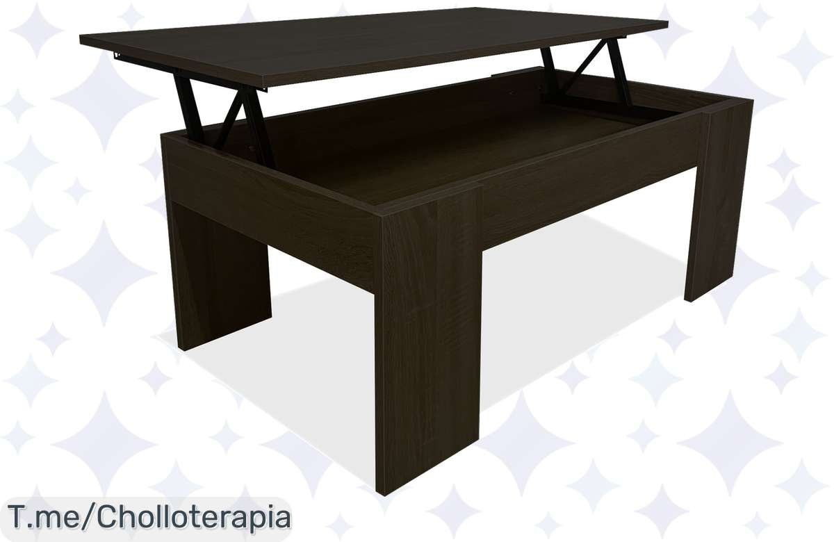 ¡Mesa de Centro Nyana Home a Precio de Risa! Diseño Moderno y Almacenaje Secreto, ¡Corre!