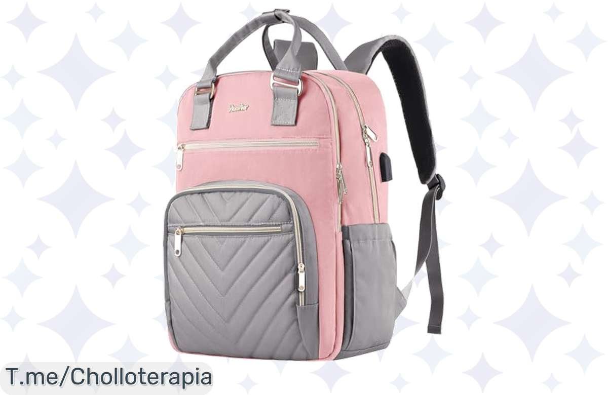 ¡Mochilas Mujer 17.3 en Oferta! ¡Cargador USB y Antirrobo Increíbles!