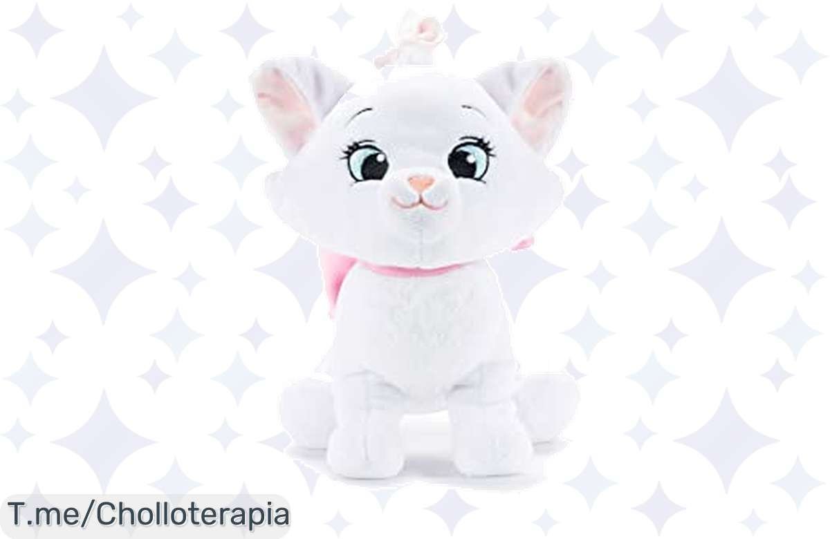 ¡No dejes escapar: Simba Peluche Disney Marie 35cm ecoamigable a precio de locura!