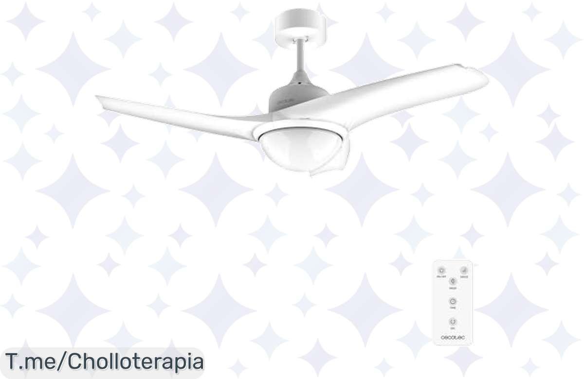 ¡No dejes escapar el Ventilador de Techo con Mando a Distancia y Luz LED! ¡Compra ya y disfruta de la máxima comodidad en casa!