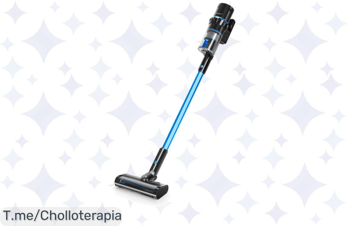 ¡No dejes pasar esta ganga! Aspiradora sin Cable 23kPa, 2 en 1 para Casa y Coche. ¡Potencia de 250W y solo 2200mAh!