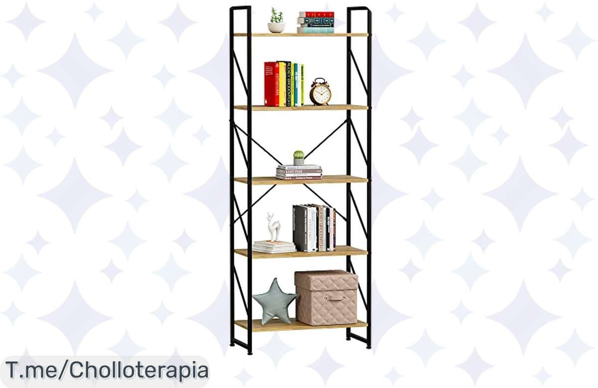 ¡No dejes pasar esta ganga! Librería de 5 niveles YITAHOME para ti