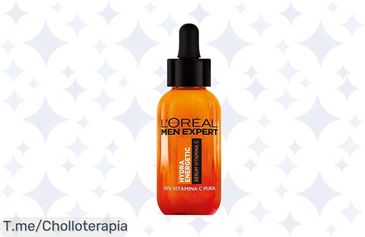 ¡No dejes pasar esta oferta! Sérum Vitamina C L’oreal men expert con descuento increíble