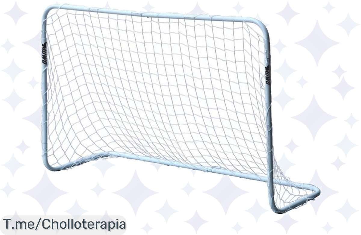 ¡No dejes pasar esta súper oferta de la portería de fútbol de acero MUWO!