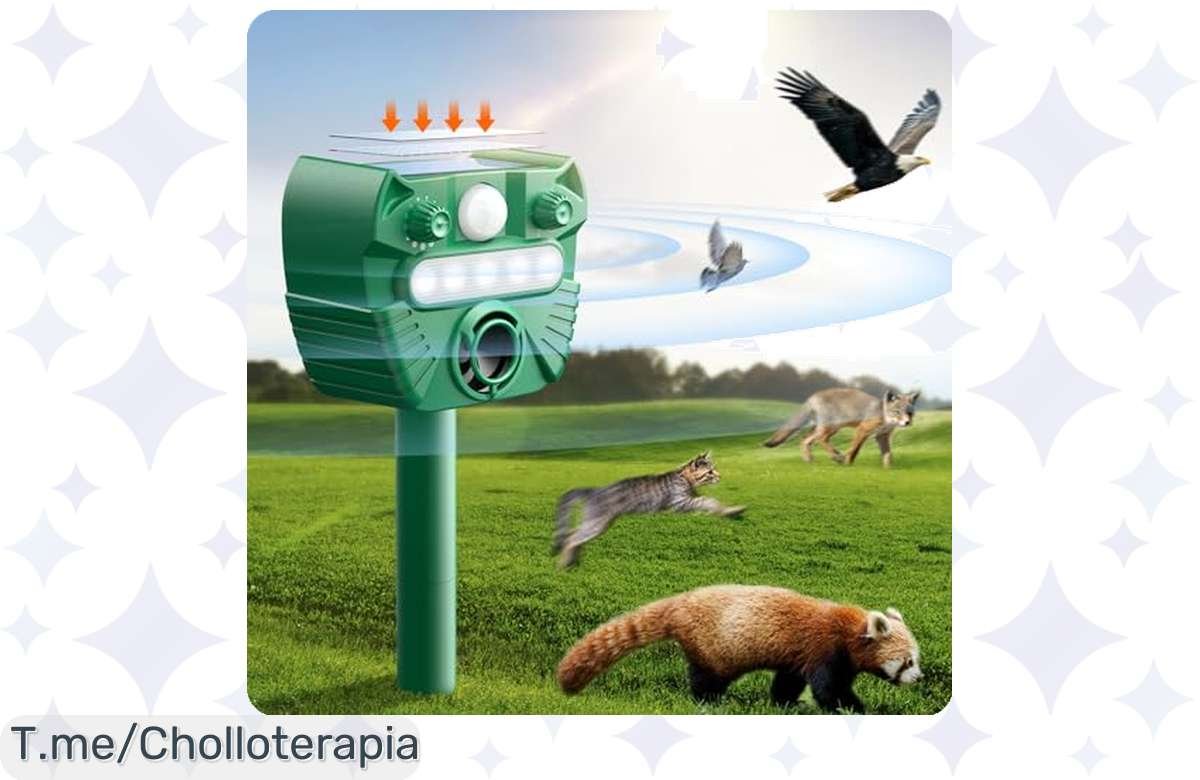 ¡No dejes pasar este Descuento del 40% en el Repelente Solar Ultrasónico para Gatos!