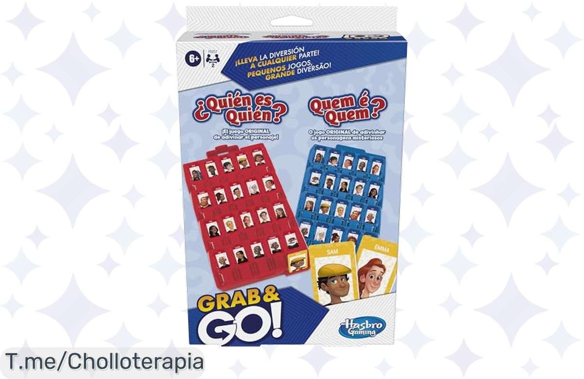 ¡No dejes pasar este ofertón del juego ¿Quién es Quién?! Diversión portátil para viajes a un precio increíble