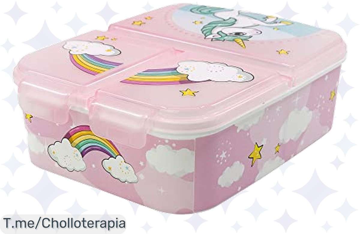 ¡No dejes pasar esto! Sandwichera Unicorn Rainbow original y segura, oferta limitada!
