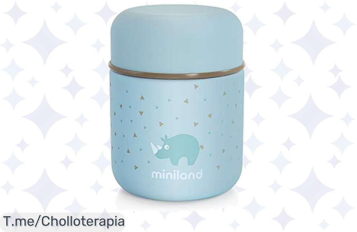 ¡No lo Pienses Más! Miniland – Termo papillero para sólidos de 280ml. ¡Hazte con él AHORA!