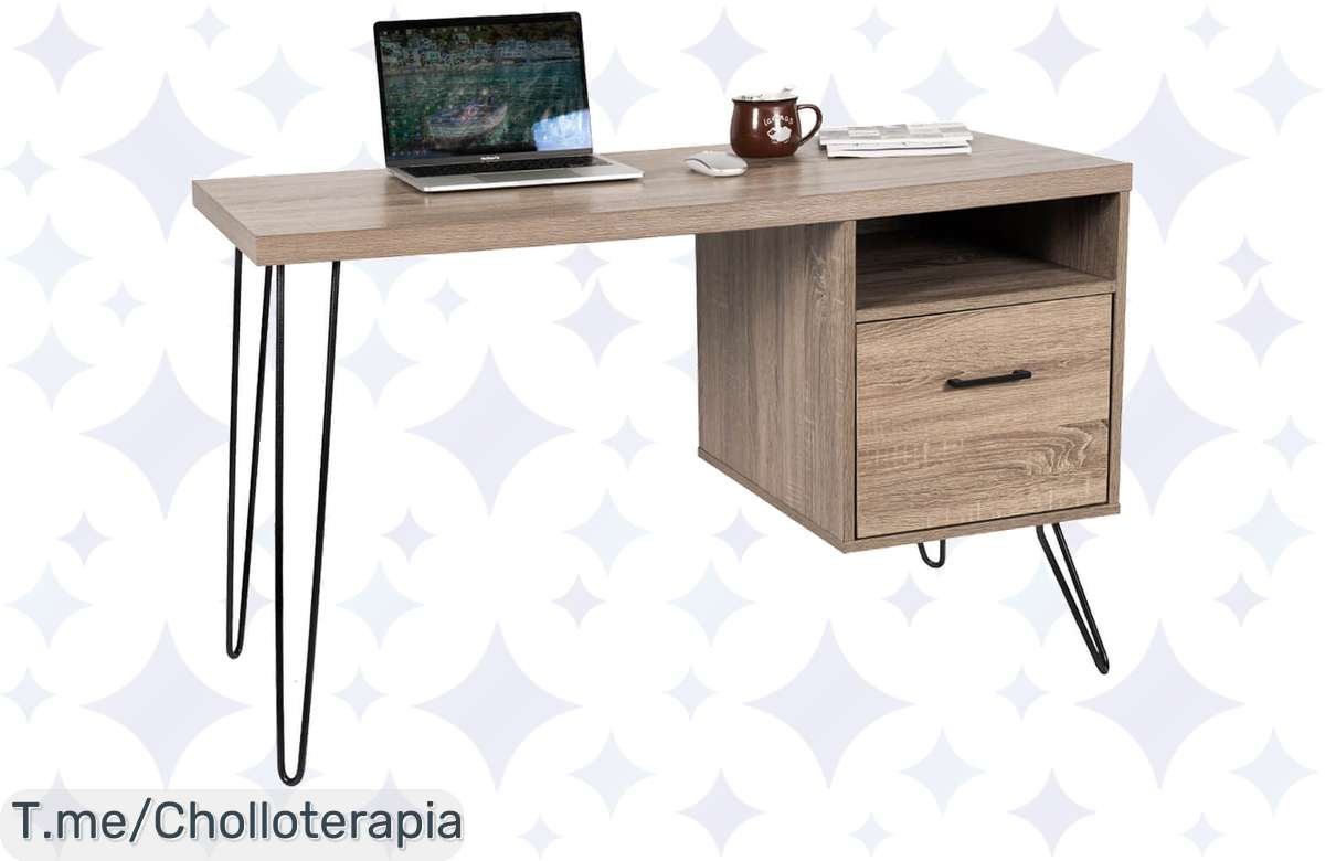 ¡No lo dejes pasar! Escritorio ALLINLIFE con cajones: comodidad y orden a precio de locura