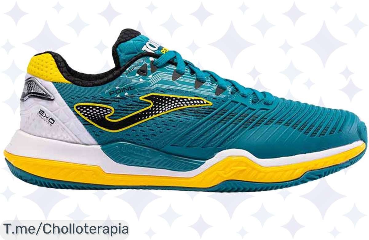 ¡No pierdas esta oportunidad! Zapatillas Joma T.Point 2317 Petroleo Naranja Saffron a precio de locura