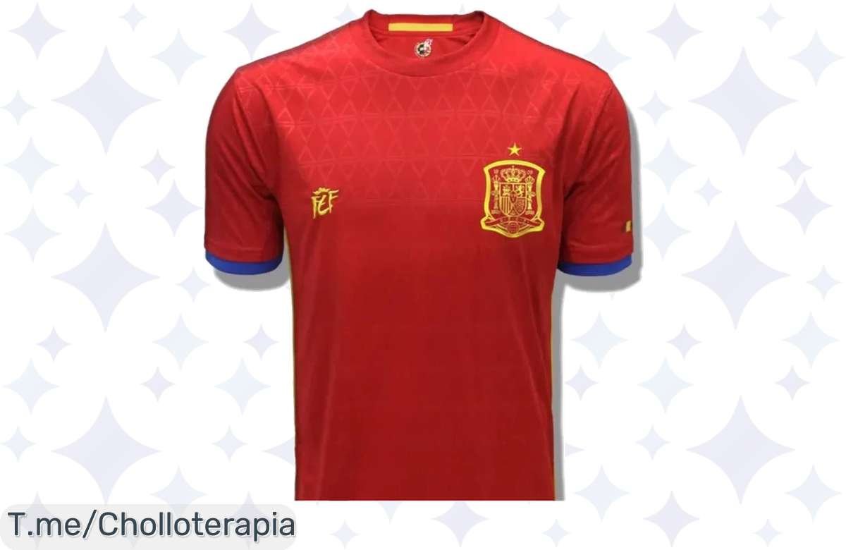¡No te lo pierdas! Camiseta Selección Española Eurocopa 2016 Replica Oficial – Entrega 24/48 horas