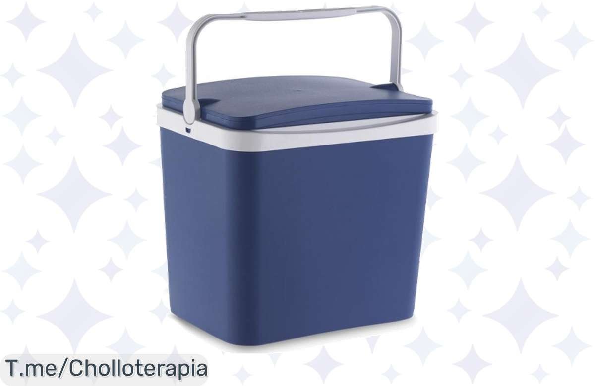 ¡No te lo pierdas! Nevera Rígida Azul Campos 24L a un precio ridículo