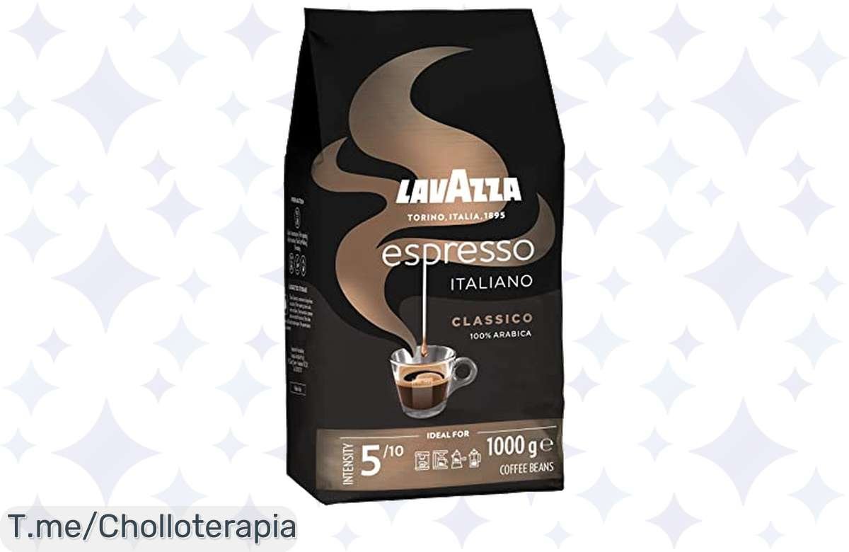 ¡No te pierdas el sabor auténtico del espresso Lavazza Italiano Classico!