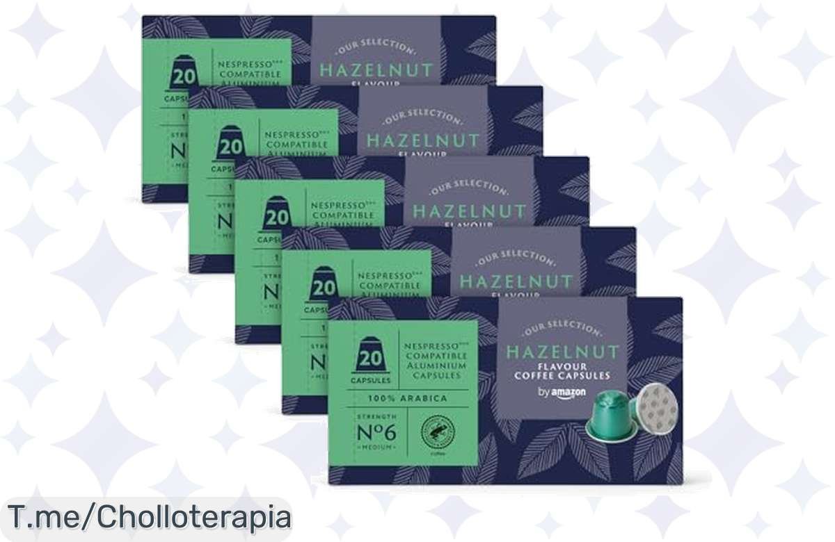 ¡No te pierdas el sabor de Nespresso Avellana!