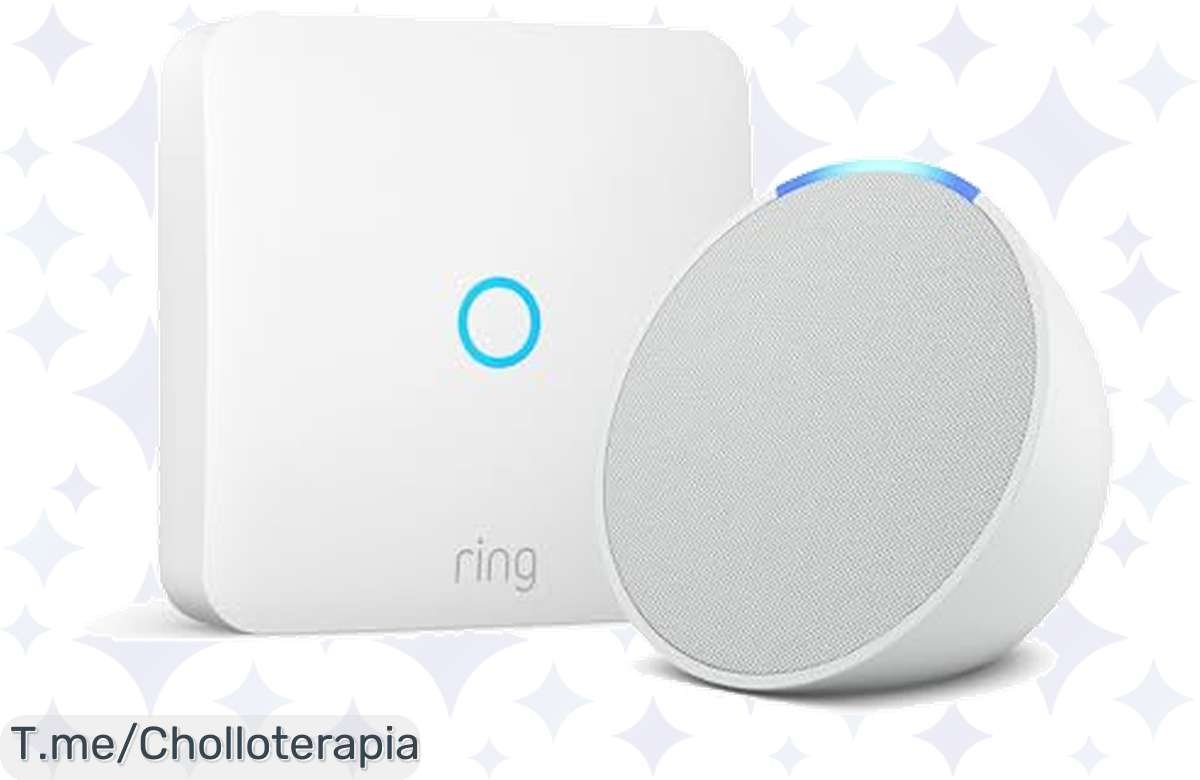 ¡No te pierdas esta ganga! Ring Intercom de Amazon + Echo Pop Blanco: Hogar inteligente al mejor precio.