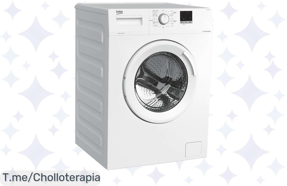 ¡No te pierdas esta oferta única en la Lavadora Beko 7 kg./1.200 rpm y consigue una limpieza impecable!