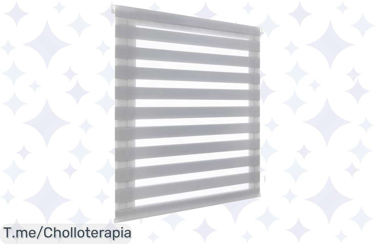 ¡No te pierdas esta oportunidad! Estor Enrollable de Doble Capa Noche y Día: Compra ya y transforma tus ventanas