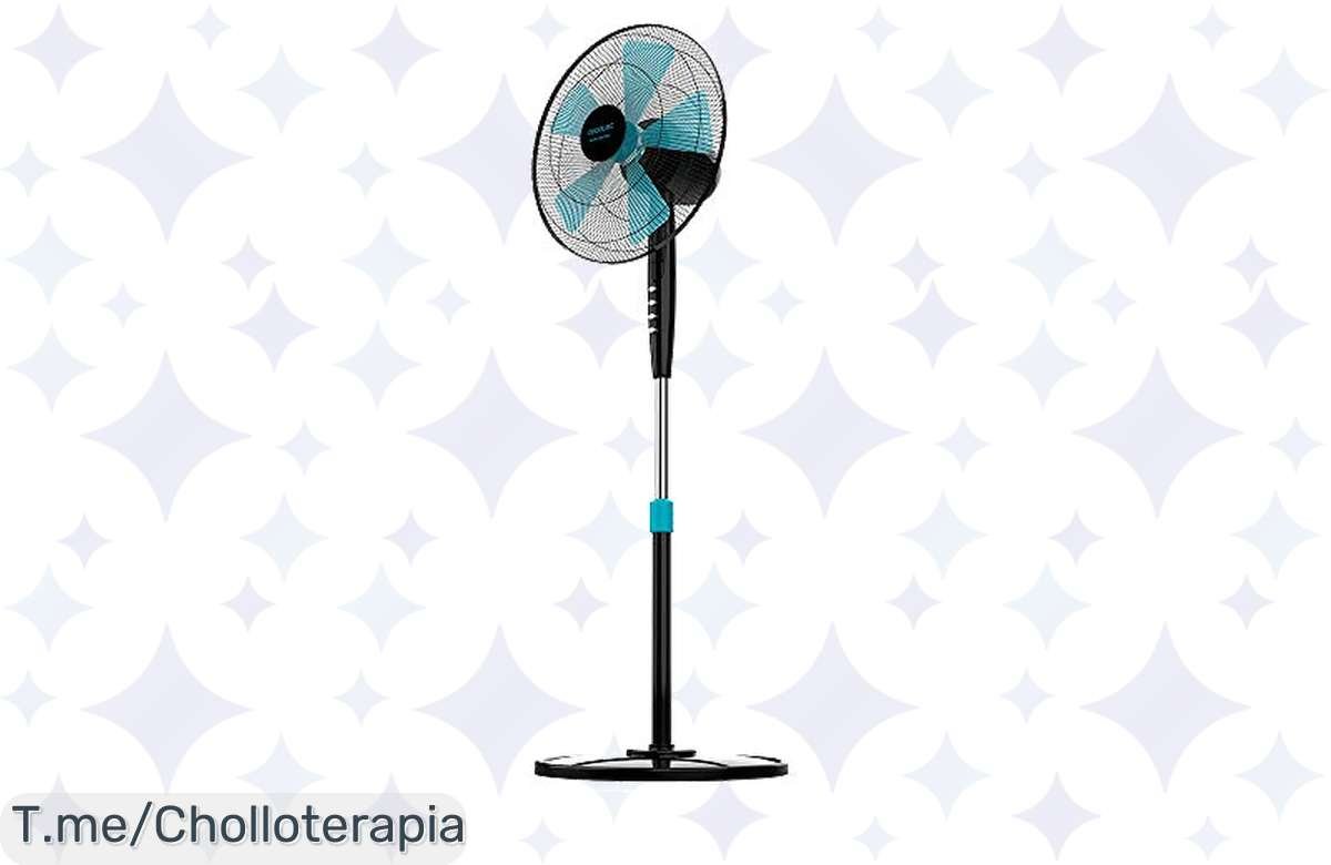 ¡No te pierdas la oportunidad de hacerte con el Cecotec Ventilador de Pie EnergySilence 510 a precio de locura!