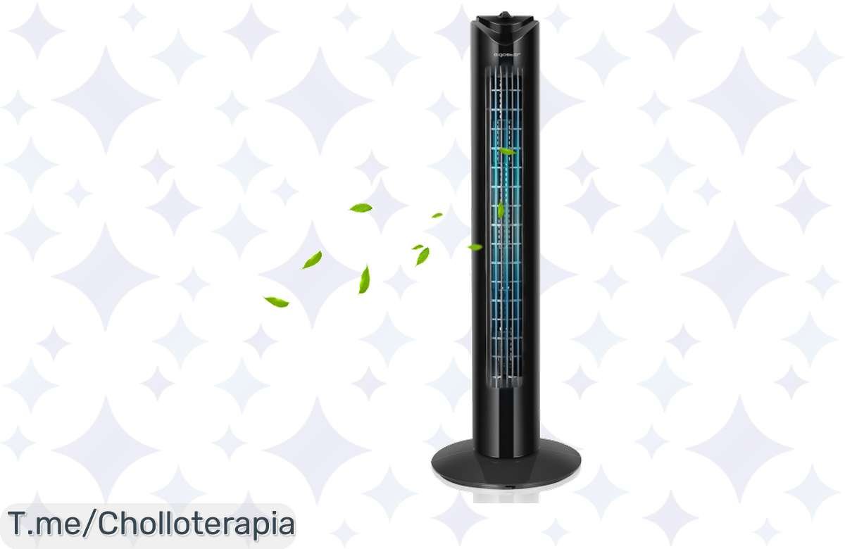 ¡No te quedes sin el ventilador de torre Aigostar Benson!