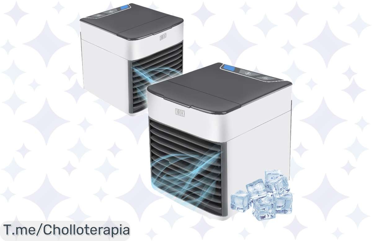 ¡No te quedes sin tu Mini Aire Acondicionado Portátil Klack al mejor precio!