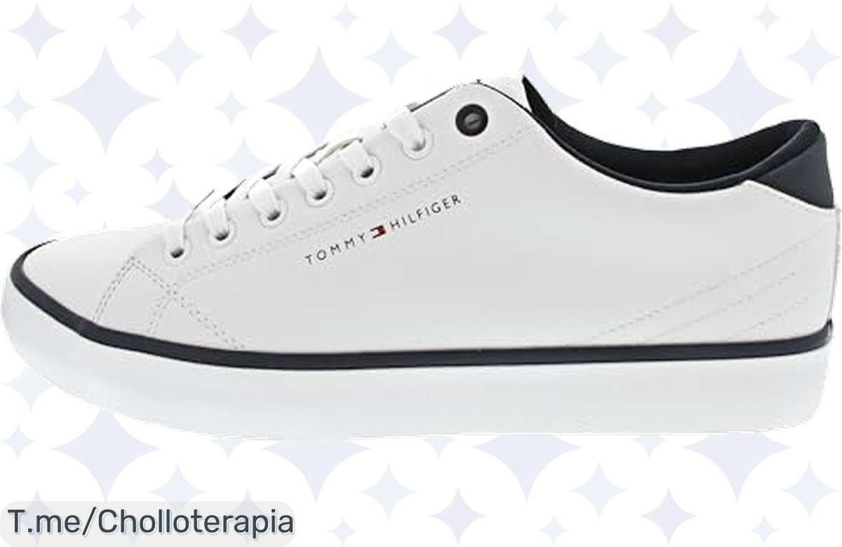 ¡Ocasión Única! Zapatillas Tommy Hilfiger Blancas para Hombre a Precios Imbatibles