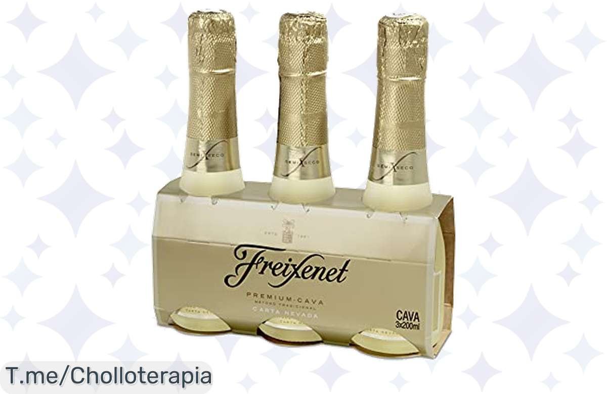 ¡Oferta Brutal! Freixenet Carta Nevada Cava Semiseco 3 x 200 ml – ¡Celebra a Tope por Menos!