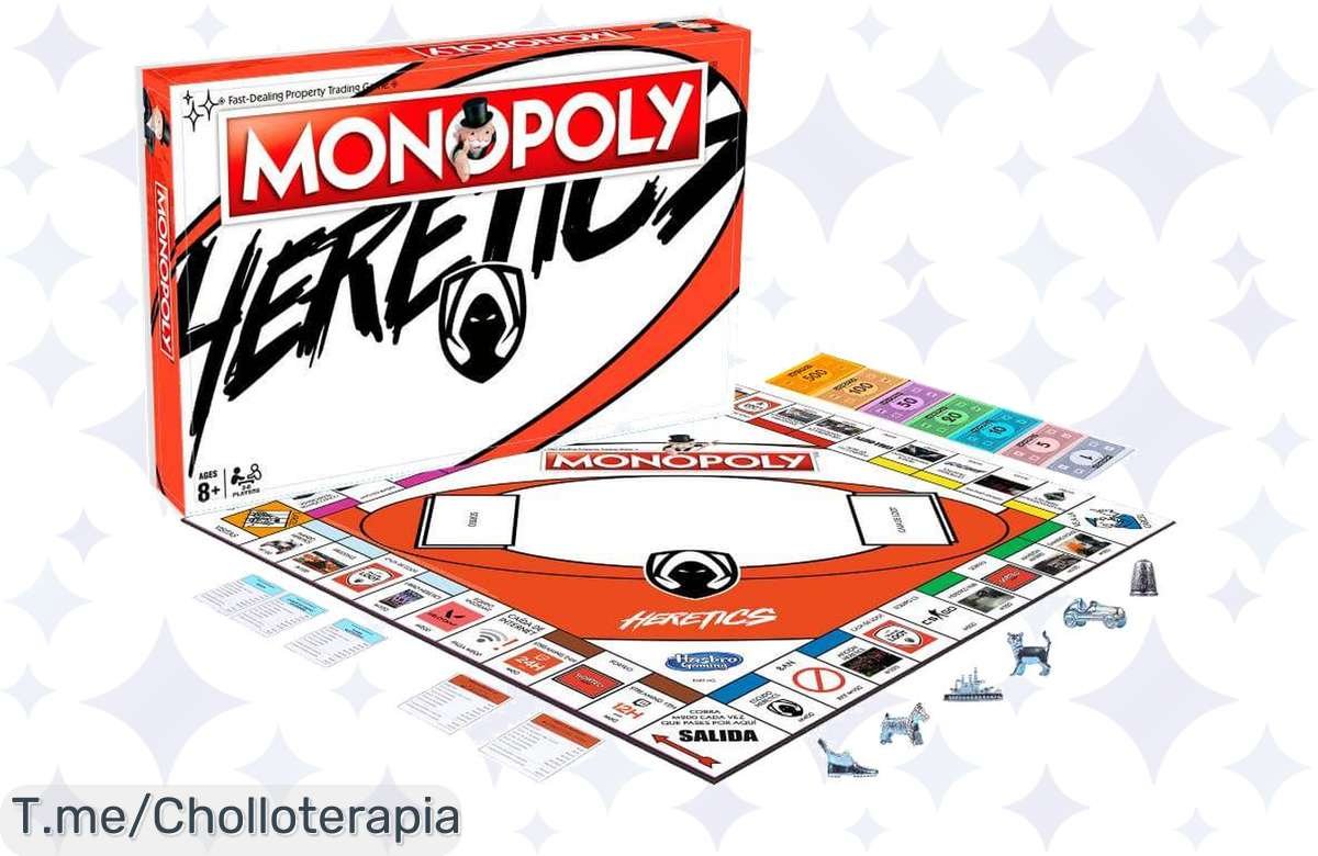 ¡Oferta Flash! Consigue el Monopoly Team Heretics a un precio de locura, no te lo pierdas.