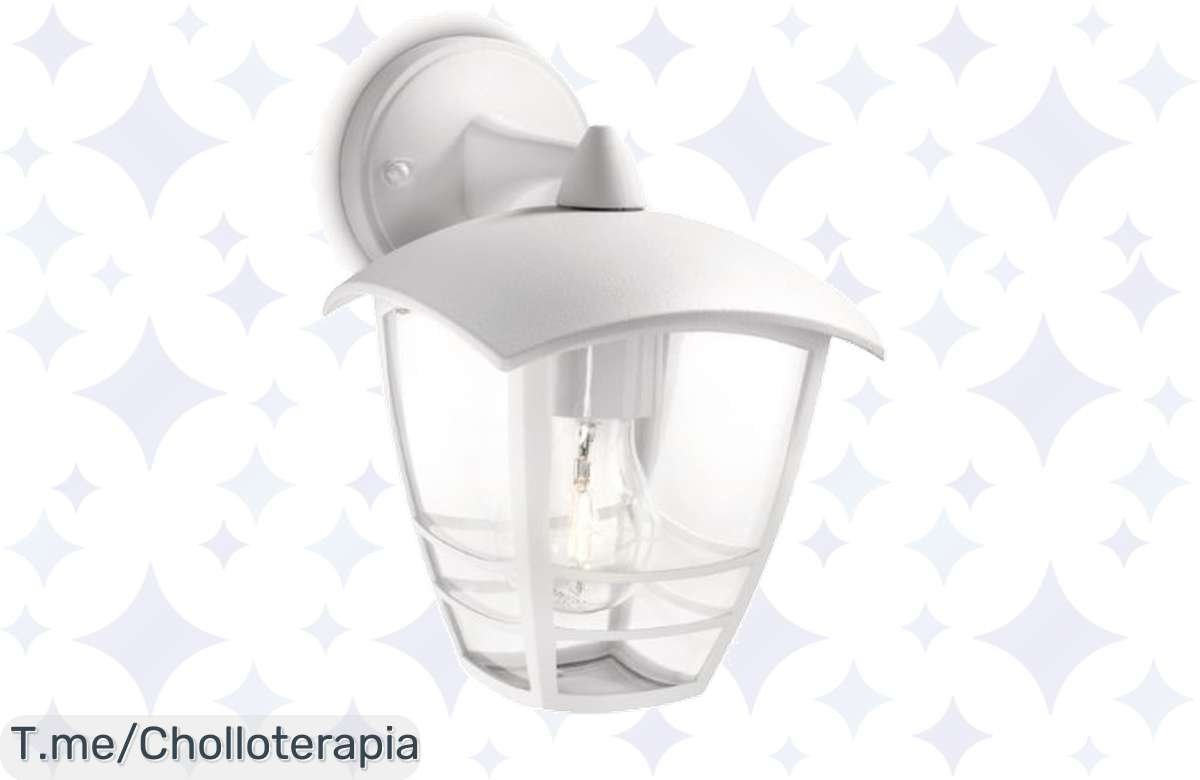 ¡Oferta Flash! Lámpara Philips My Garden Creek, luz cálida y eficiente a un chollo increíble ¡Corre!