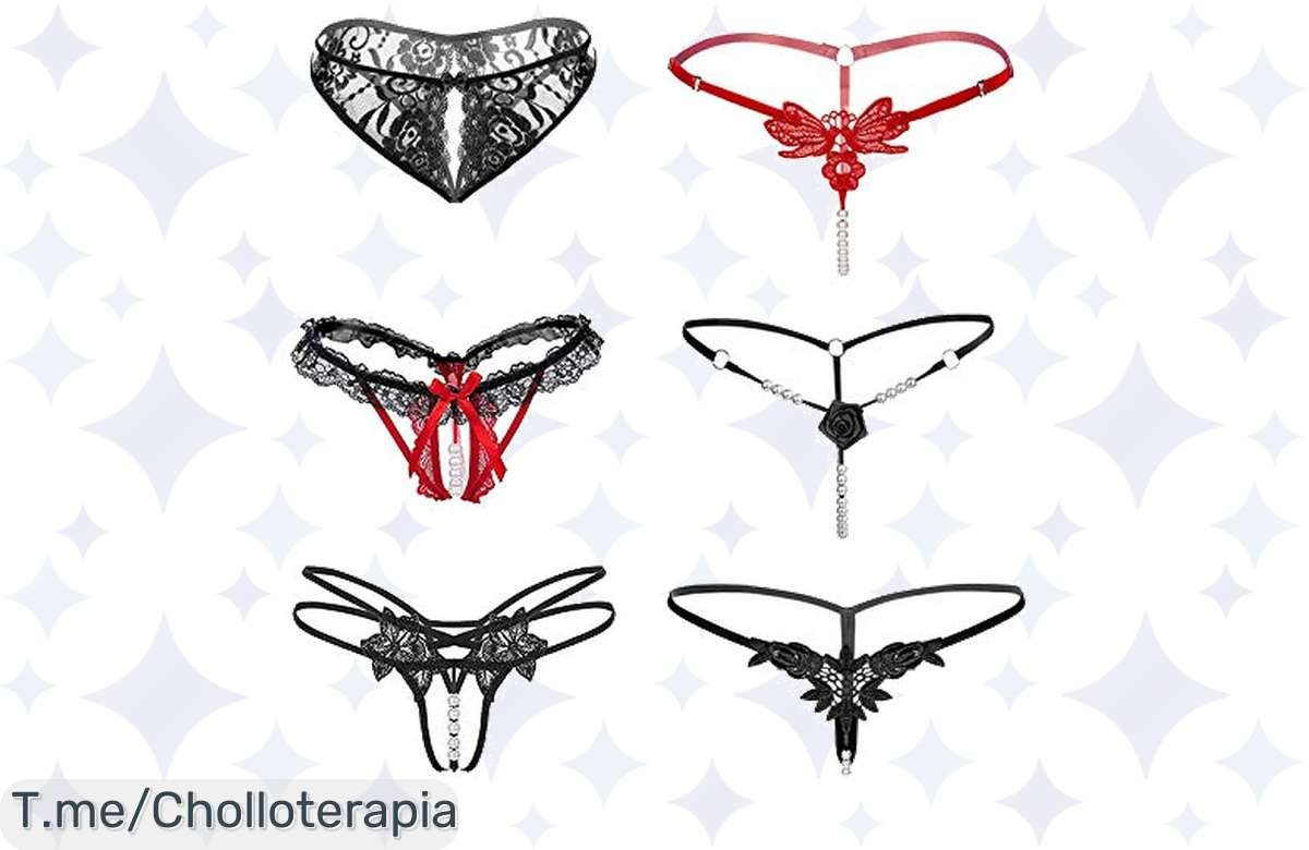¡Oferta Flash! Pack de Tangas Sexy a Precio de Risa, ¡Corre que se Acaban!
